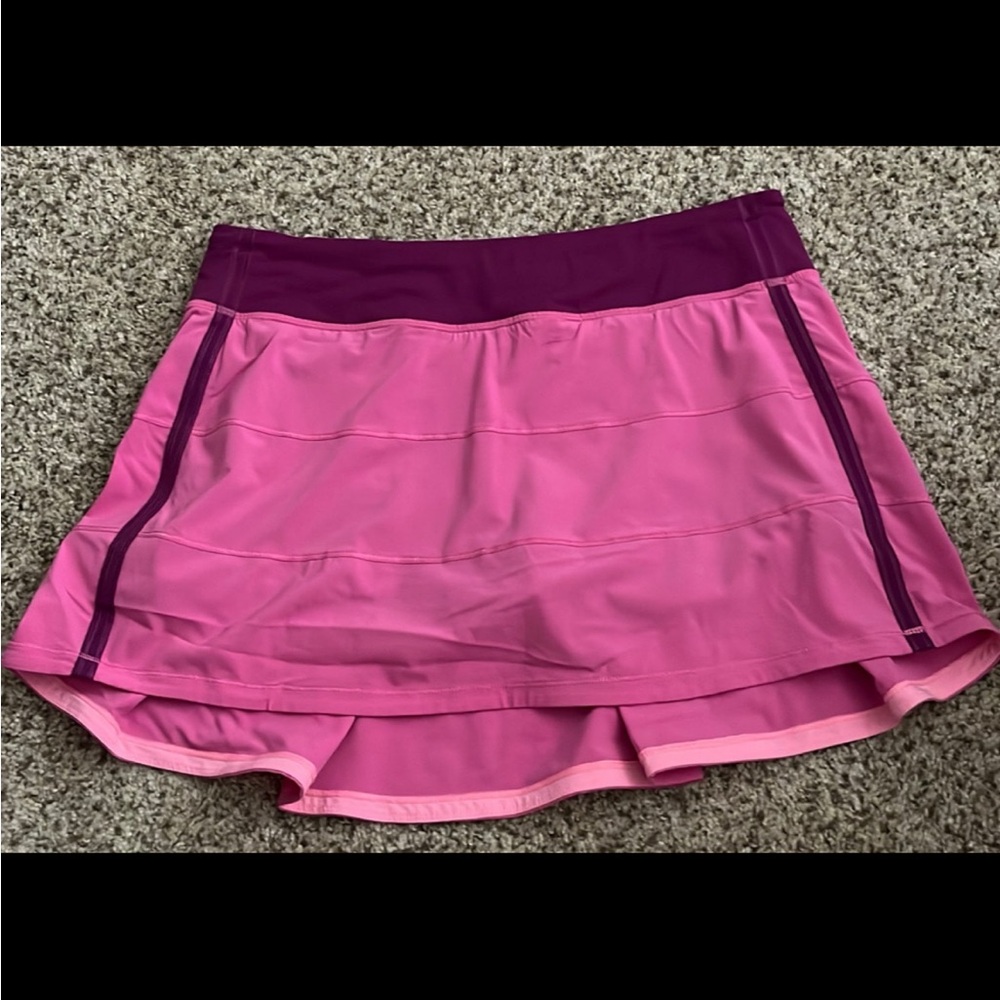 Lululemon Pace Rival Skirt - Pink Paradise